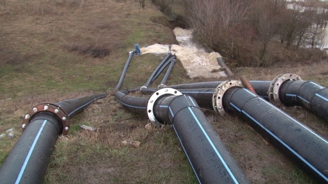 Ремонтираните тръби на язовир Рогозен 1 в община Хайредин са