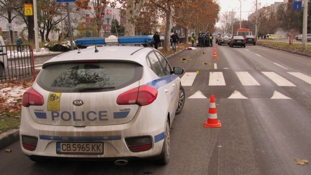 Пешеходка загина при пътен инцидент днес на бул Липник в