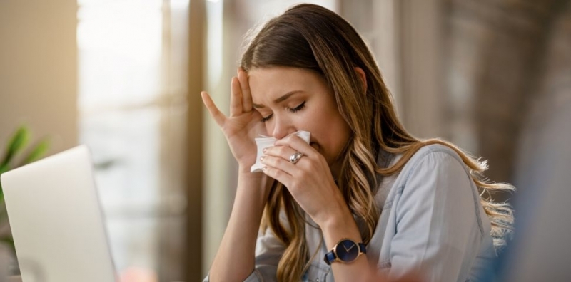Алергията е повишена чувствителност към някакво вещество - алерген -