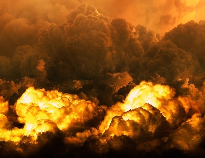 Силна експлозия разруши хотел в Кастория Северна Гърция рано тази