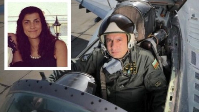 Вдовицата на загиналия майор от Военновъздушните сили майор Валентин Терзиев