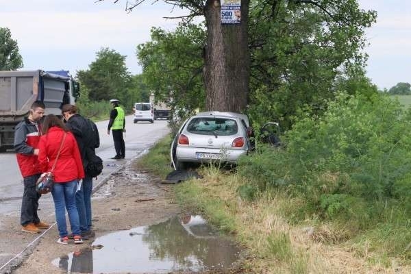 Жестока катастрофа е станала в 14 30 часа на главния път