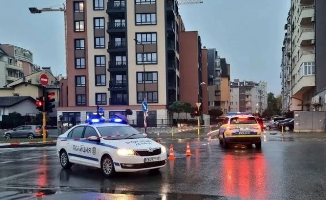 Задържана е 45-годишна шофьорка, блъснала и убила мъж в София