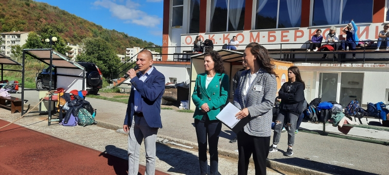Близо 200 деца от Берковица казаха „Не на насилието!“ със спортни активности