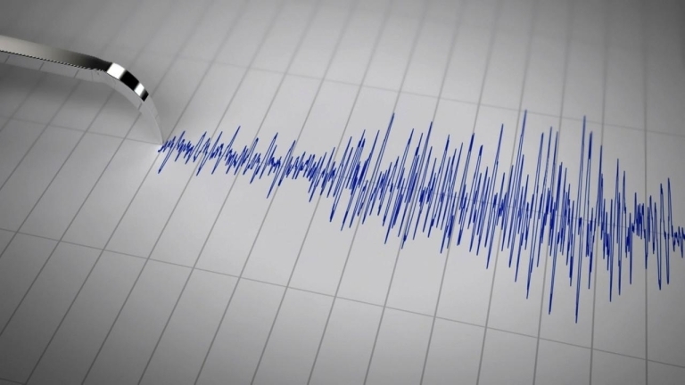 Земетресение с магнитуд от 5 4 по Рихтер беше регистрирано малко преди