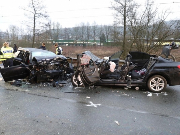 Тежка катастрофа с две Ауди та е станала на Е 79 между