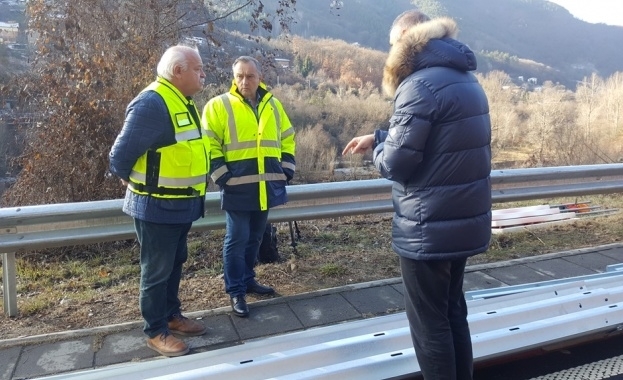 На пътя Своге София се поставя най високият клас обезопасителни