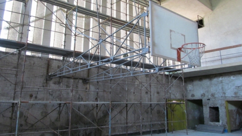 Спортното съоръжение в Лом което дълги години бе домакин на