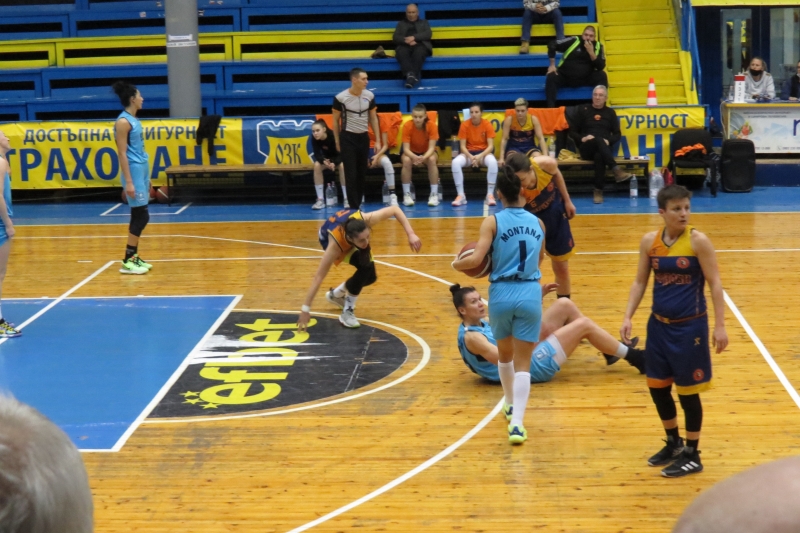 Баскетболистките на Монтана записаха първи успех във втория дял от