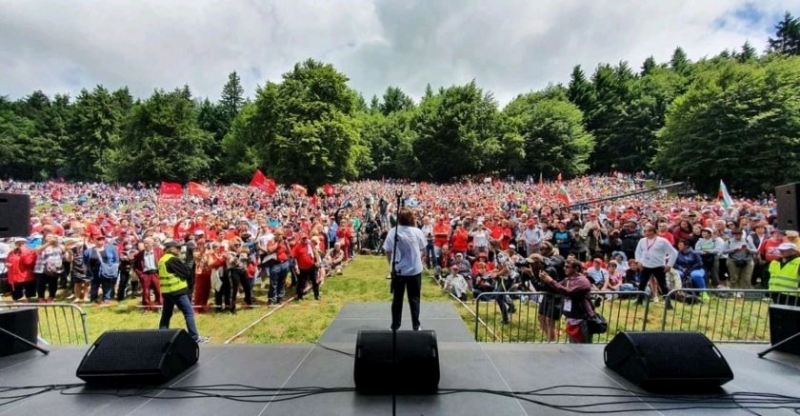 Дори съборът на БСП под връх Бузлуджа за годишнината от