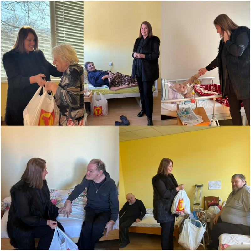 По случай наближаващите коледни празници по инициатива на кмета на