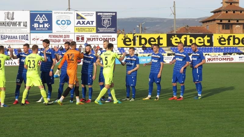 Отборът на Монтана победи с 2 1 Поморие и се доближи