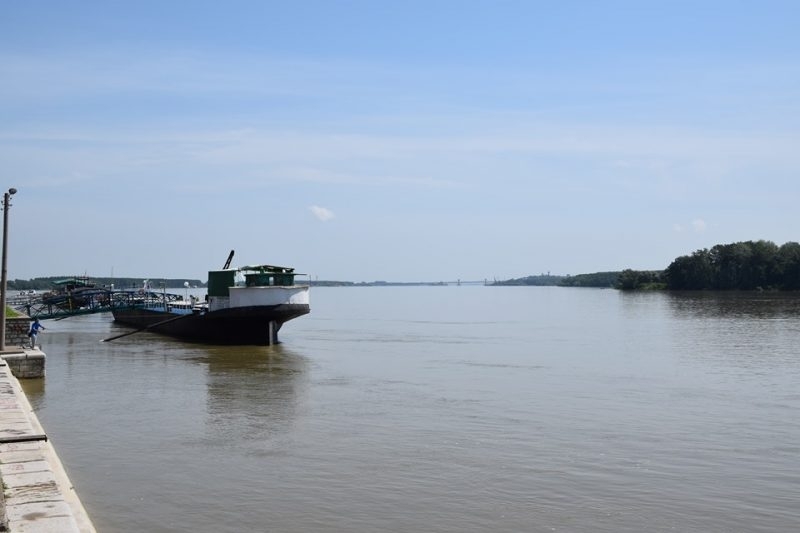 Нивото на Дунав в началото на българския участък на реката