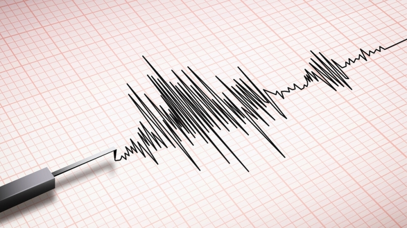 Земетресение с магнитуд 6 7 беше регистрирано в Тихия океан край