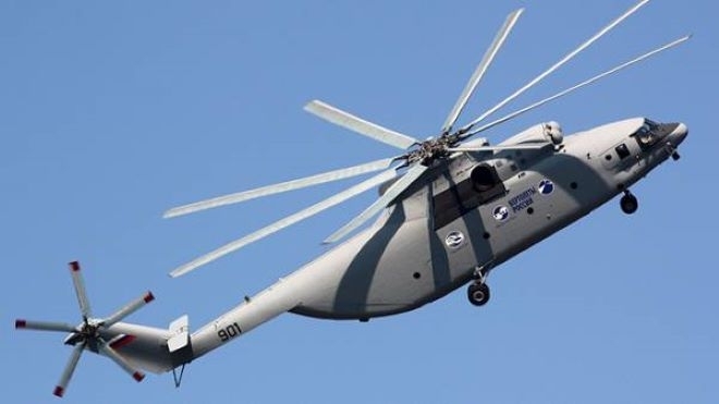Русия разположи в Мали най-големия транспортен хеликоптер в света