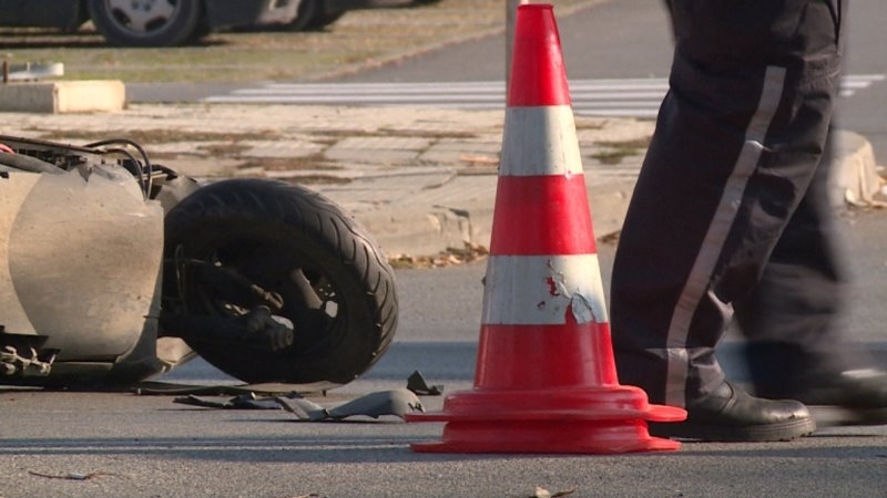 Моторист е пострадал при катастрофа в Берковица съобщиха от полицията