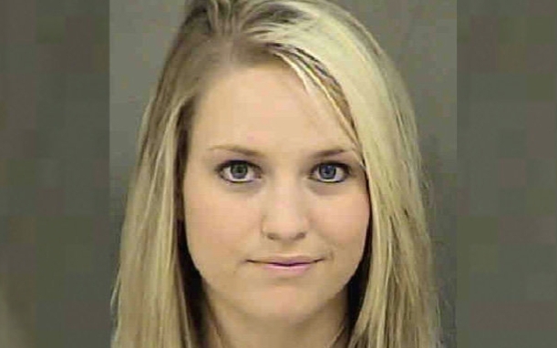 В американския град Чероки 26 годишната Кайли Спринкълс която е