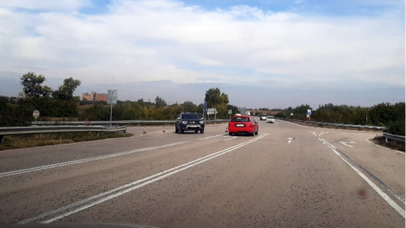 Движението по първокласния път E 79 Видин – Ружинци в района