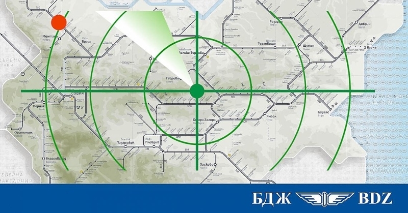 Движението на всички пътнически влакове в страната могат да проследяват