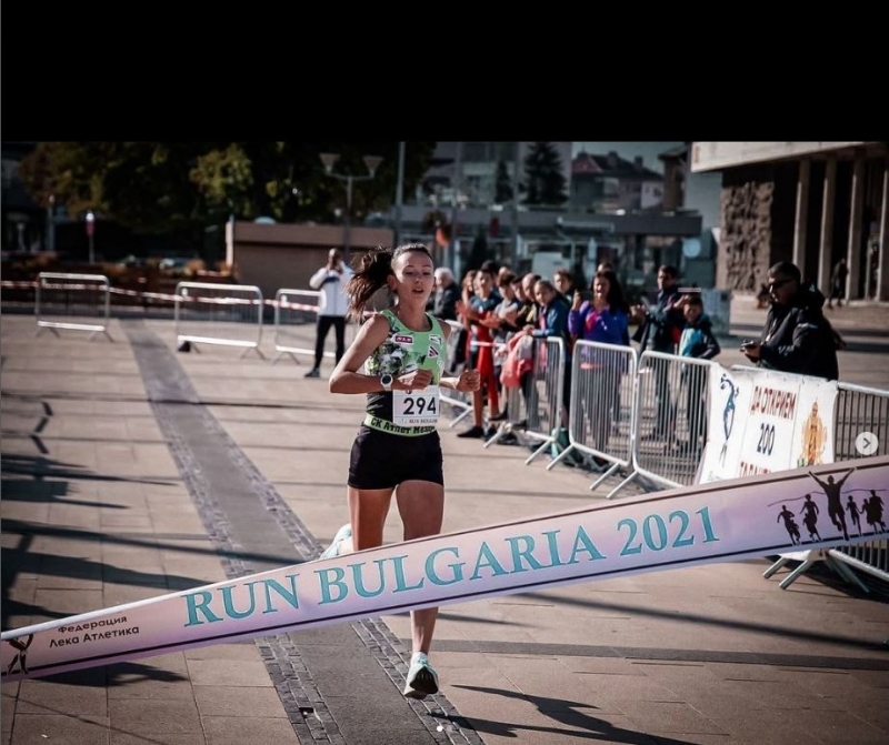 Най добрата българска атлетка в бяганията на дълги разстояния Милица Мирчева