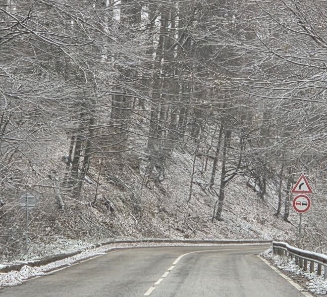 Зимна красота! Проходът "Петрохан" осъмна в бяла премяна /снимки+видео/