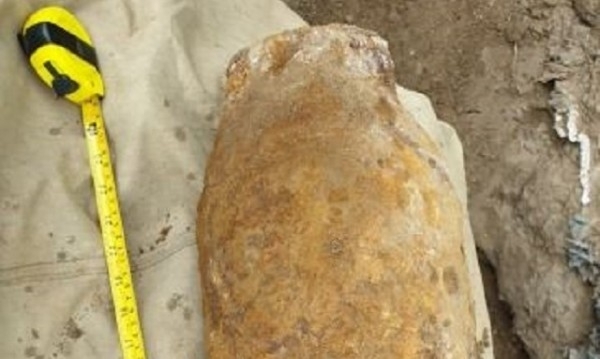 Военнослужещи от Сухопътните войски унищожиха 50 килограмовата авиационна бомба Снарядът е бил