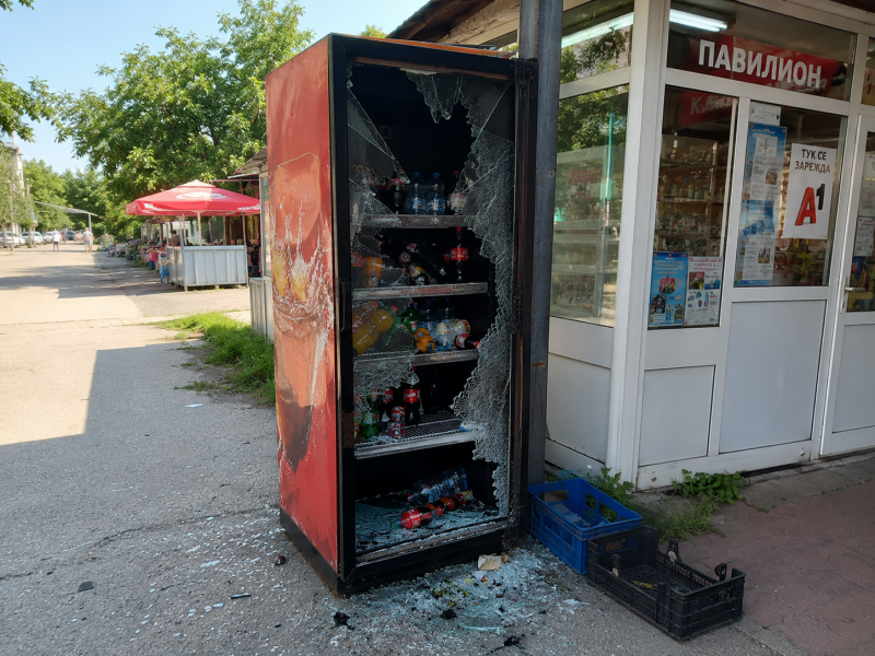 Заловиха вандал вилнял в района на общинския пазар в Монтана