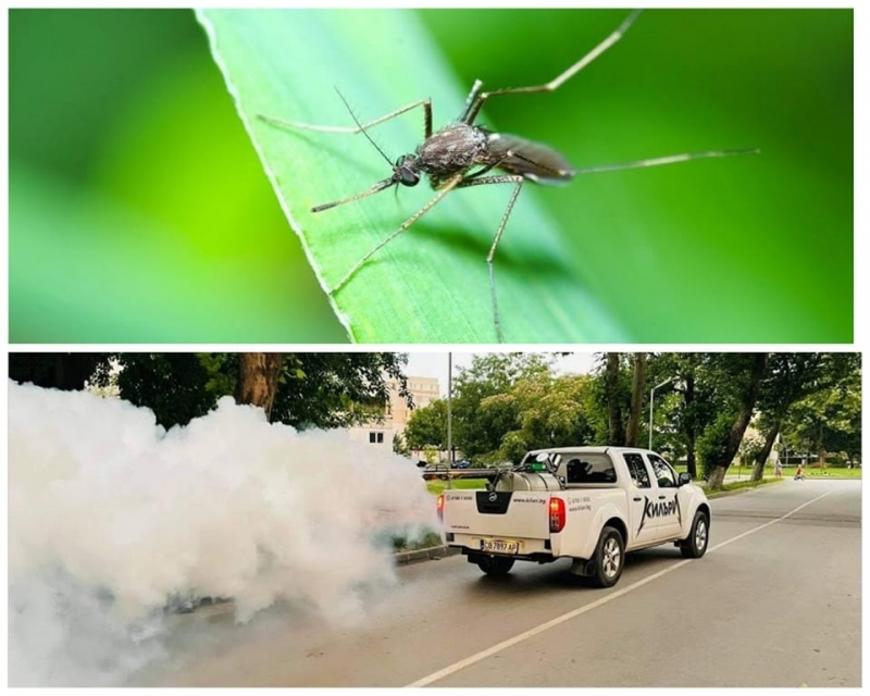 На 21 юли в Монтана ще се извърши пръскане срещу