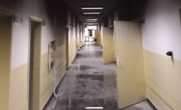 Пожар е избухнал в пловдивската болница Св Георги тази нощ