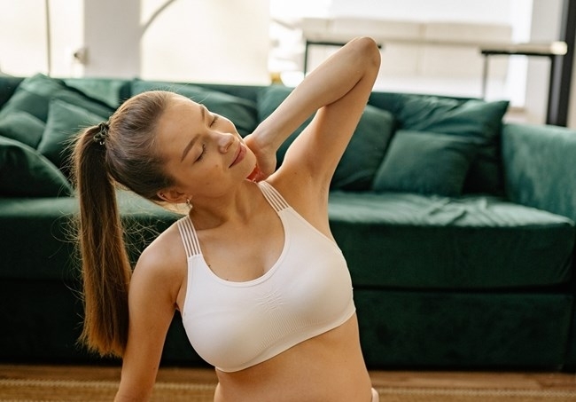 За тези от вас дами чиито ръце горна устна корем