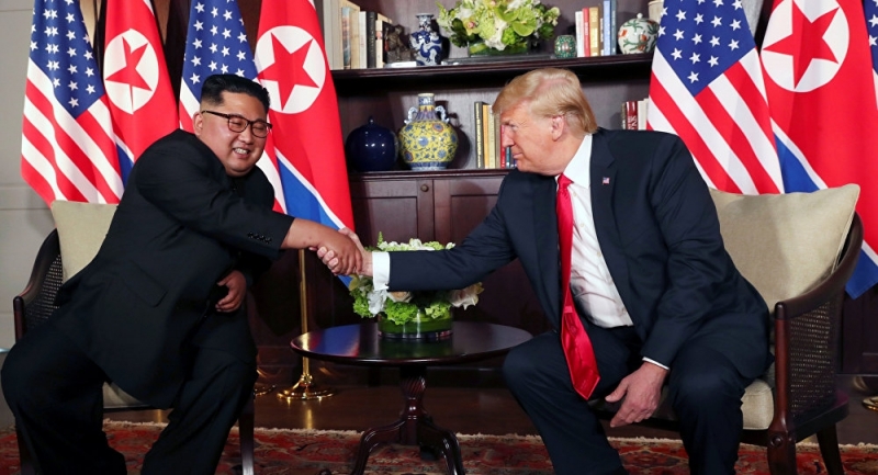 Американският президент Доналд Тръмп и севернокорейският лидер Ким Чен ун завършиха