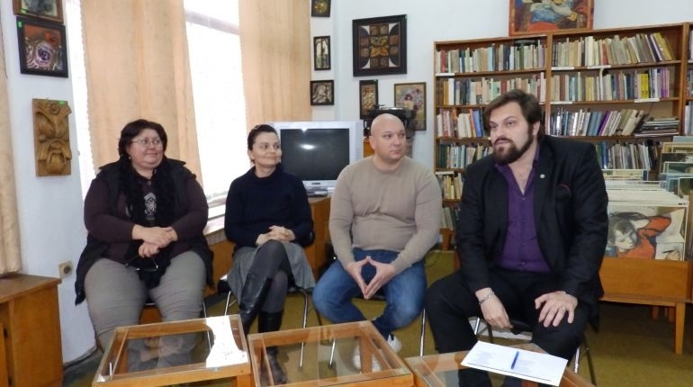 Вчера в 16 часа на специална церемония в Регионална библиотека