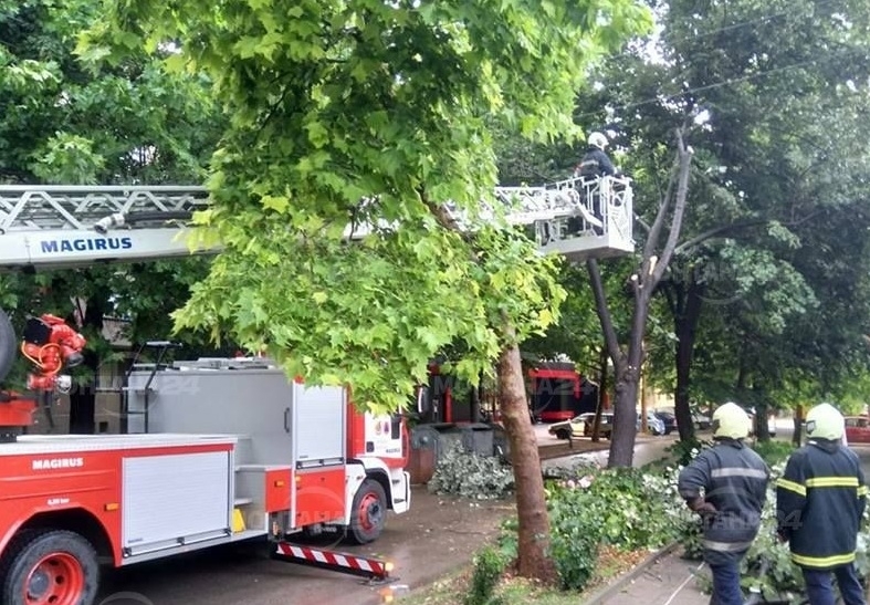 Бурята която снощи премина над Монтана е изляла 7 6 л