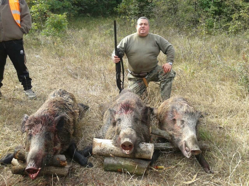 Дългогодишният ловец Христо Игнатов от Враца започнал ударно сезона на