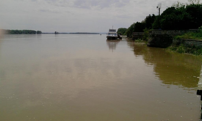 Нивото на Дунав се е повишило с 50 см при