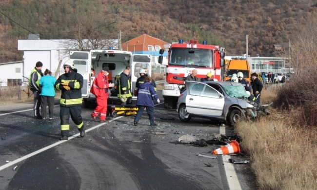 Две коли са се ударили на Е 79 между Видин и
