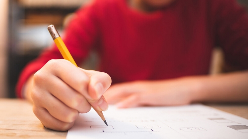 Четвъртокласниците се явяват на национално външно оценяване по математика Както и