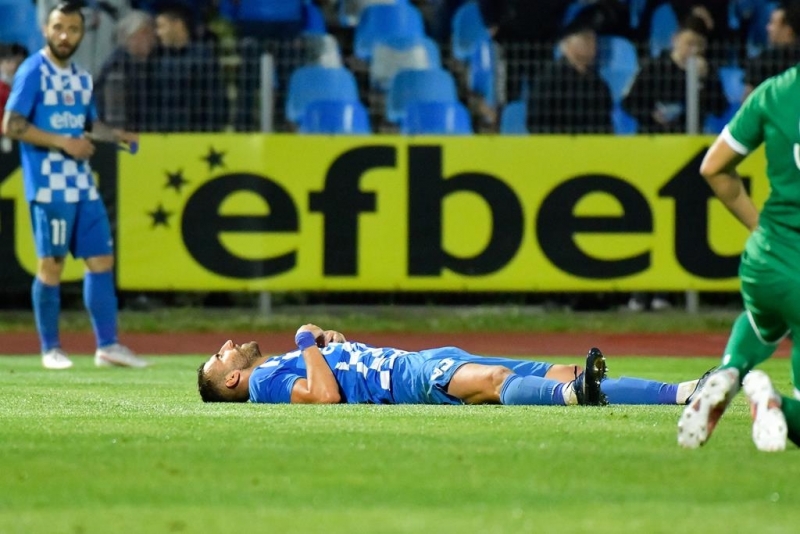 Отборът на Монтана отстъпи с 0 1 при гостуването си на