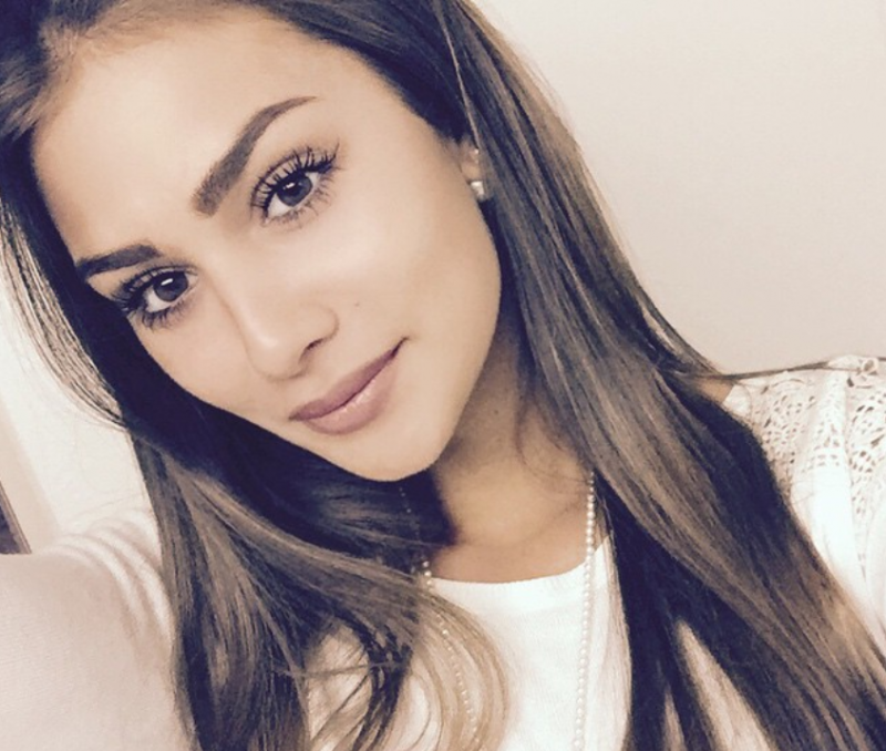 Жената на нападателя на Вашингтон Александър Овечкин Анастасия Шубская