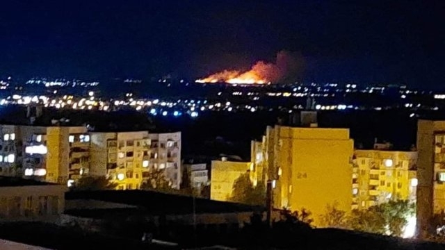 Битката с огъня който пламна на територията на Мини Марица изток