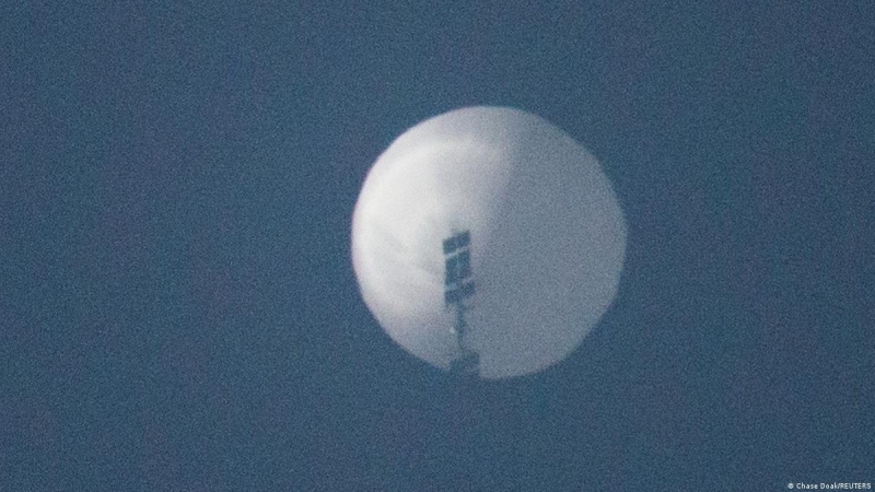 Китайски разузнавателен балон беше засечен над Съединените щати съобщи NBC