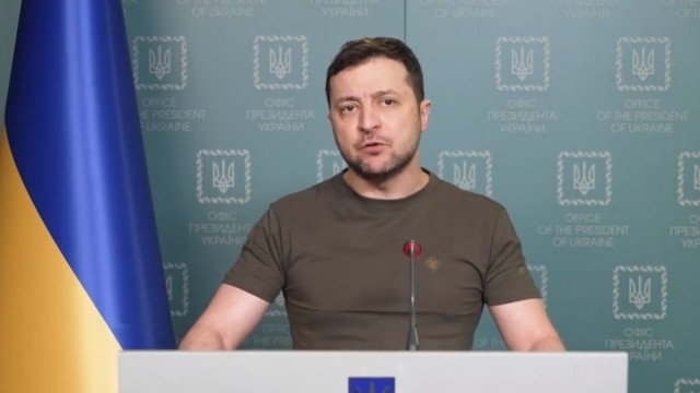 Украинският президент Володимир Зеленски заяви днес че Западът не е