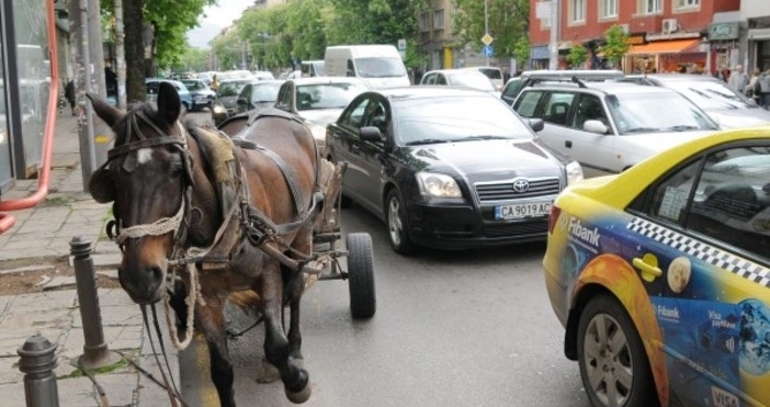 Пореден опит за спиране на каруците в София От 2018