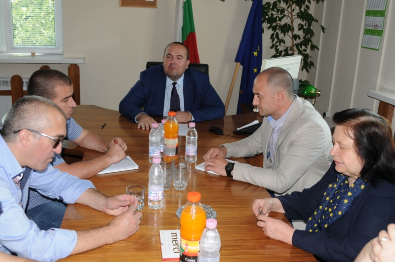 Старши комисар Янко Янколов се срещна днес с административните ръководители