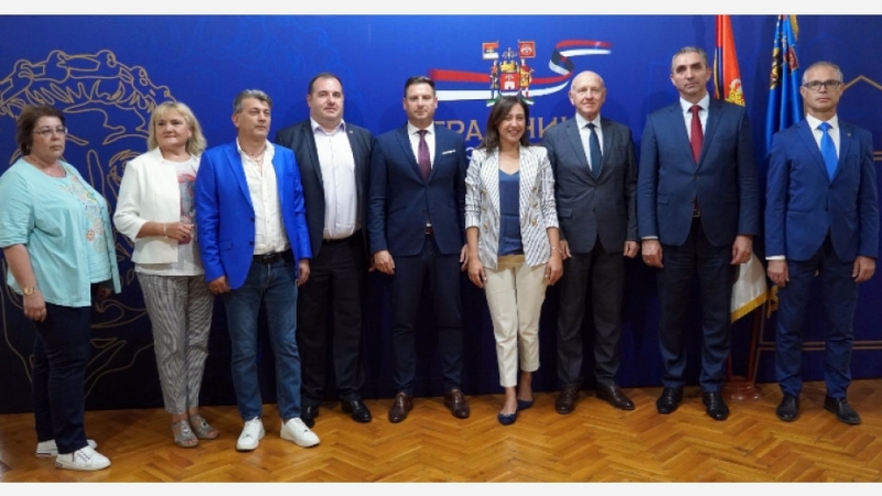 Кметовете на Община Лом и сръбската Община Пантелей Ниш се