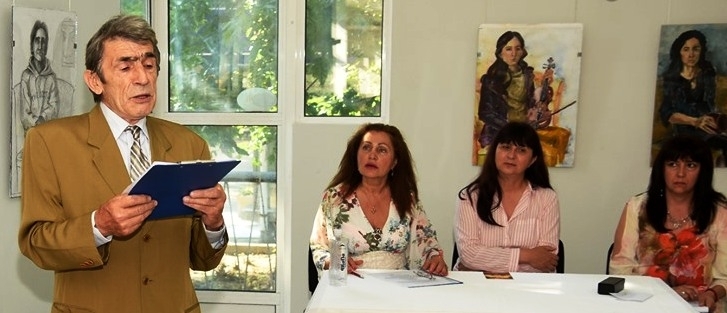 При повишен интерес на творческа вечер в общинската художествена галерия