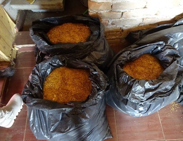 Служители на реда са конфискували близо 20 килограма нелегален тютюн