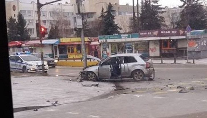 Жена самокатастрофира в Студентски град