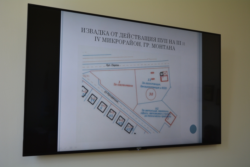 Зелената площ между бул Парта ул Калиманица и бензиностанцията в
