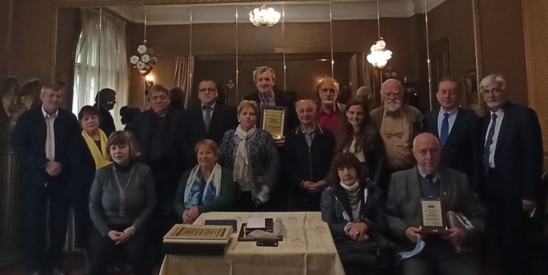 Управителният съвет УС на Съюза на българските писатели СБП отличи
